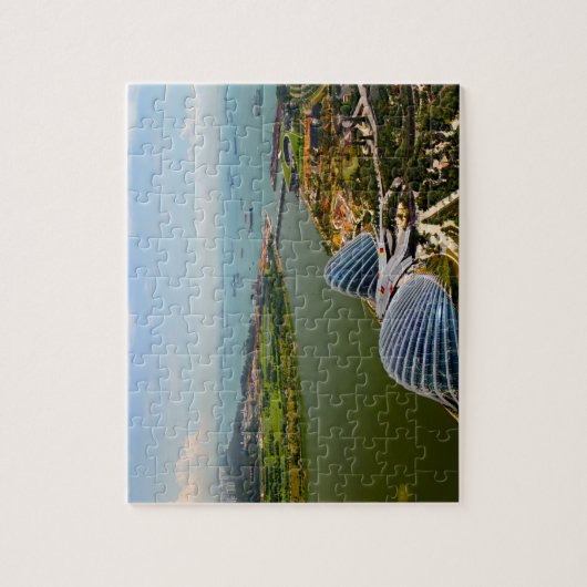 Marina Bay Singapur. Puzzle (Vertikal)