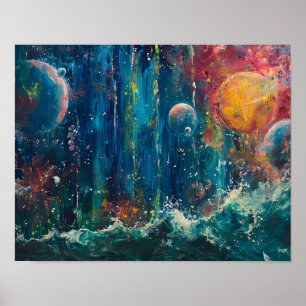 Marina Cosmic: Symphony of the Celestial Sea Poster