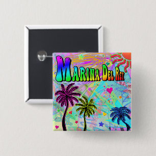 Marina Del Ray Lebendige Romanze-Taste Button