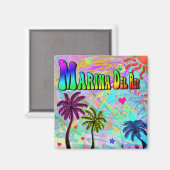 Marina Del Ray Vivid Romance Magnet (Vorderseite/Rückseite)