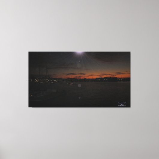 Marina del Rey 2012 Leinwanddruck (Vorderseite)