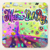 Marina Del Rey Cool Energy Untersetzer (Vorderseite)
