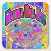 Marina Del Rey Cosmic Unity Untersetzer (Vorderseite)