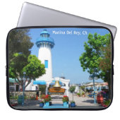 Marina Del Rey Laptop Sleeve! Laptopschutzhülle (Vorderseite)