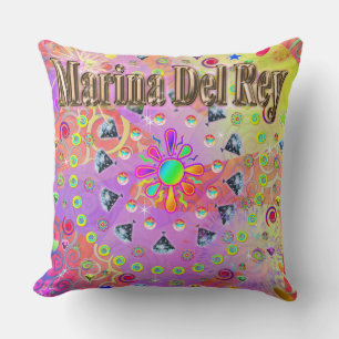 Marina Del Rey Lucky Golden Pillow Kissen