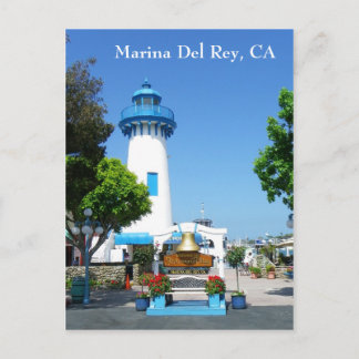 Marina Del Rey Postcard! Postkarte