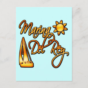 Marina Del Rey Postkarte