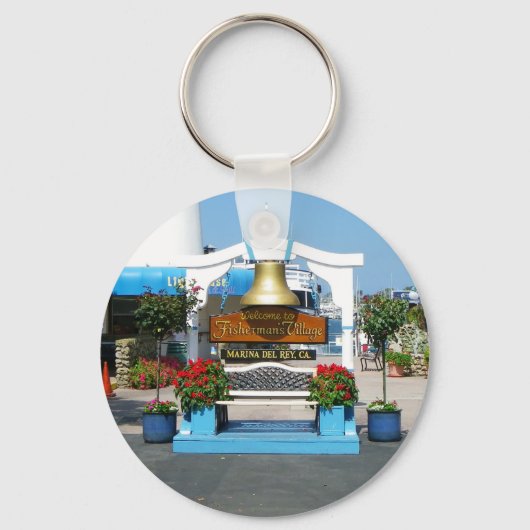 Marina Del Rey Schlüsselanhänger! Schlüsselanhänger (Vorderseite)