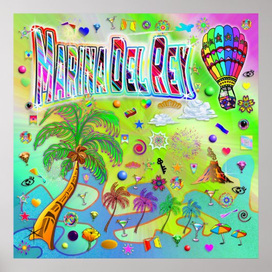 Marina Del Rey Timeless Melody Poster (Vorne)