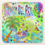 Marina Del Rey Timeless Melody Untersetzer (Vorderseite)