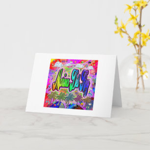 Marina Del Rey Vista Express Grußkarte Karte