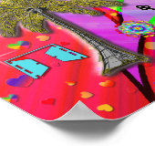 Marina Del Rey Vista Express Poster (Ecke)