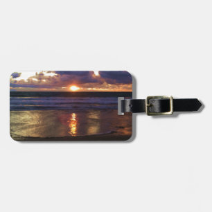 Marina- Del Reysonnenuntergang Gepäckanhänger
