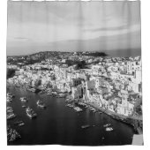 Marina di Corricella Blick 1 - Procida -SW Duschvorhang (Vorderseite)