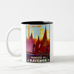 MARINA DI RAVENNA ZWEIFARBIGE TASSE