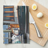 Marina Dish Handtuch (Viertel Falte)