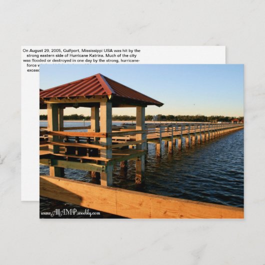 Marina Docks Postkarte (Vorne/Hinten)