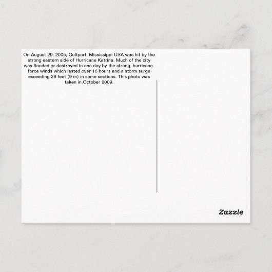 Marina Docks Postkarte (Rückseite)