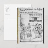 Marina Dolmetschen für die Spanier Postkarte (Vorne/Hinten)