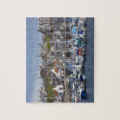 Marina, Findochty, Moray, Schottland, Vereinigtes  Puzzle (Vertikal)
