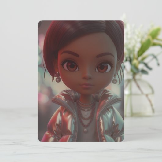 Marina Gift Card Einladung (Stehend Vorderseite)