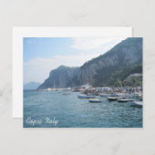 . Marina Grande, Capri, Italien Postkarte (Vorne/Hinten)