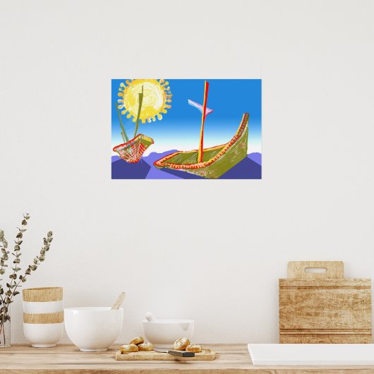 Marina III Poster (Küche)