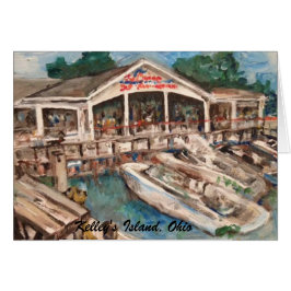 Marina im Western-Becken, Kelleys Island Card