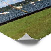 Marina in Muskegon, Michigan Poster (Ecke)