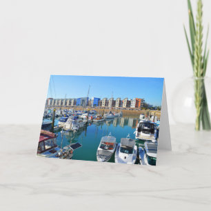 Marina in St Helier, Jersey Karte