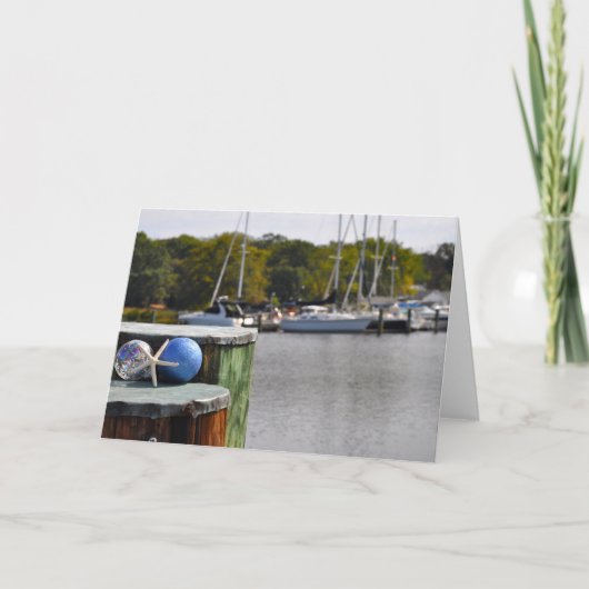 Marina Landschaft - Ornamente Karte (Vorderseite)