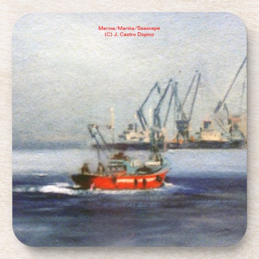 Marina/Mariña Getränkeuntersetzer (Vorderseite)