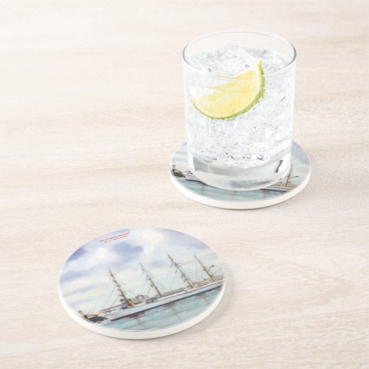 Marina/Mariña Getränkeuntersetzer (Seite)