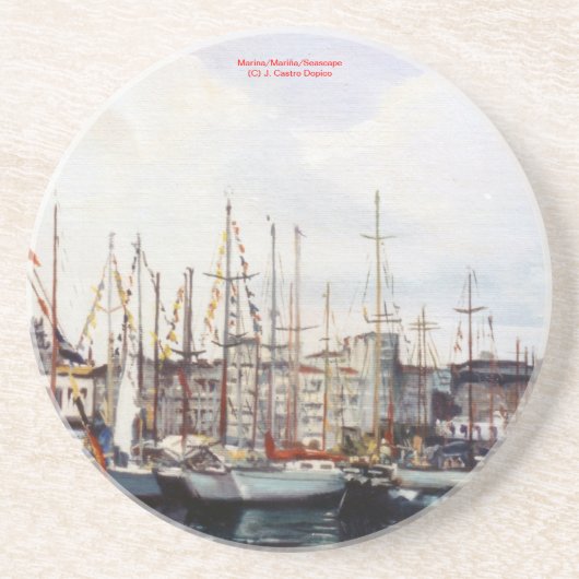 Marina/Mariña Getränkeuntersetzer (Vorne)
