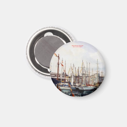 Marina/Mariña Magnet (Vorderseite/Rückseite)