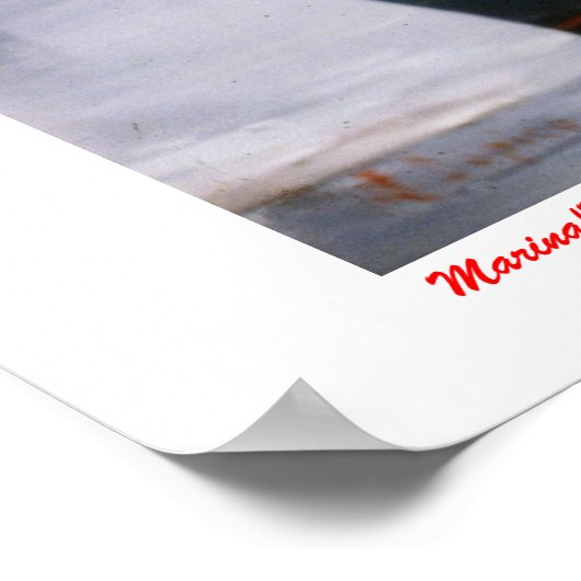 Marina/Mariña/Marine Poster (Ecke)