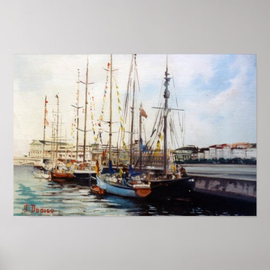 Marina/Mariña/Marine Poster (Vorne)