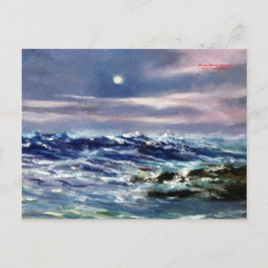 Marina/Mariña/Seascape Postkarte (Vorderseite)