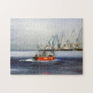 Marina/Mariña/Seelandschaft Puzzle