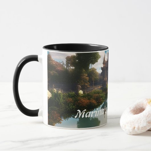 Marina-Morgentea Tasse (Mit Donut)