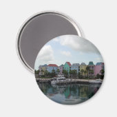 Marina Nassau Bahamas Magnet (Vorderseite/Rückseite)
