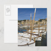 Marina, Port de Soller, Westküste, Mallorca, Postkarte (Vorne/Hinten)