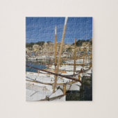 Marina, Port de Soller, Westküste, Mallorca, Puzzle (Vertikal)