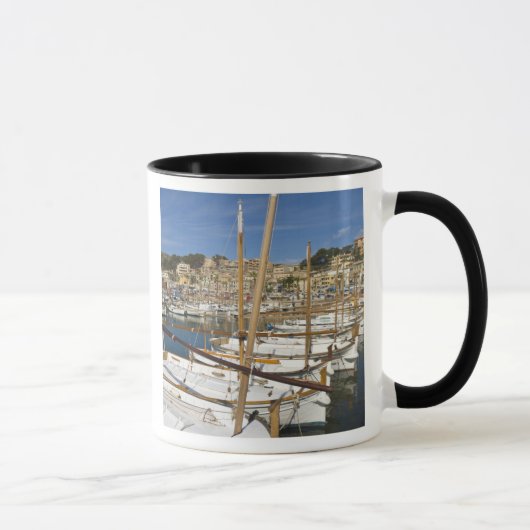 Marina, Port de Soller, Westküste, Mallorca, Tasse (Rechts)