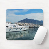 Marina, Puerto Banus, Spanien Mousepad (Mit Mouse)
