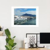Marina, Puerto Banus, Spanien Poster (Heimbüro)