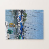 Marina Sailboats Puzzle (Horizontal)