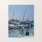Marina Sailboats Puzzle (Vertikal)