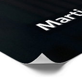 Marina Sunrise IV Poster (Ecke)