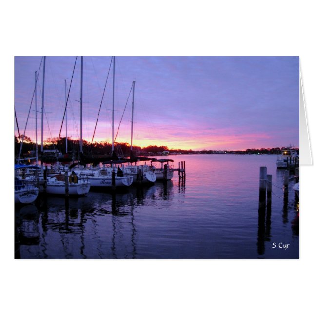 Marina Sunset, S Cyr (Vorderseite (Horizontal))